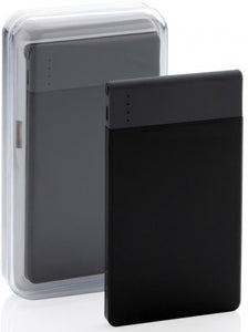XD Collection Powerbank 4600 mAh 12,5 x 7 cm ABS Schwarz/Grau