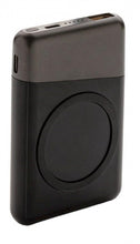 Laden Sie das Bild in den Galerie-Viewer, XD Collection Powerbank 5.000 mAh drahtlos 9,6 cm Schwarz 2-teilig