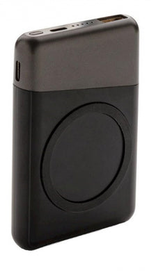 XD Collection Powerbank 5.000 mAh drahtlos 9,6 cm Schwarz 2-teilig
