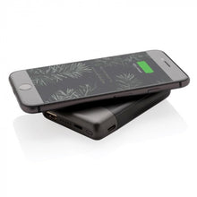 Laden Sie das Bild in den Galerie-Viewer, XD Collection Powerbank 5.000 mAh drahtlos 9,6 cm Schwarz 2-teilig