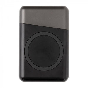 XD Collection Powerbank 5.000 mAh drahtlos 9,6 cm Schwarz 2-teilig