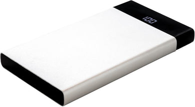 XD Collection Powerbank 6000 mAh 12,3 x 6,8 cm Weiß/Schwarz