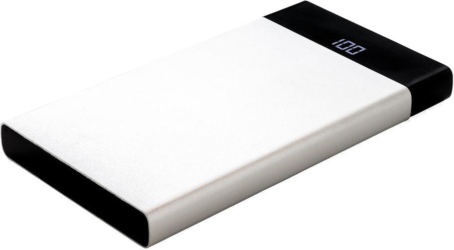 XD Collection Powerbank 6000 mAh 12,3 x 6,8 cm Weiß/Schwarz
