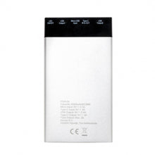 Laden Sie das Bild in den Galerie-Viewer, XD Collection Powerbank 6000 mAh 12,3 x 6,8 cm Weiß/Schwarz