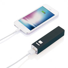 Laden Sie das Bild in den Galerie-Viewer, XD Collection Powerbank Backup 2,2 x 9,5 cm Aluminium Schwarz