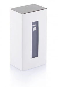 XD Collection Powerbank Backup 2,2 x 9,5 cm Aluminium Schwarz