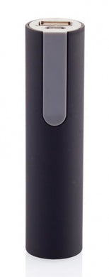XD Collection Powerbank Compact 2,5x10 cm ABS Schwarz/Grau