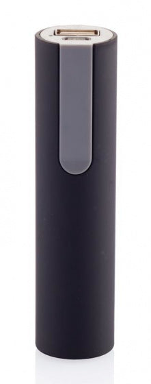 XD Collection Powerbank Compact 2,5x10 cm ABS Schwarz/Grau