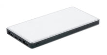 Laden Sie das Bild in den Galerie-Viewer, XD Collection Powerbank Dual 10.000 mAh 13,5 x 7 cm Alu Silber