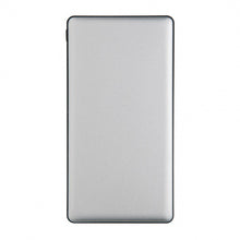 Laden Sie das Bild in den Galerie-Viewer, XD Collection Powerbank Dual 10.000 mAh 13,5 x 7 cm Alu Silber