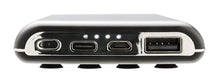 Laden Sie das Bild in den Galerie-Viewer, XD Collection Powerbank Light Up 8000 mAh 14 x 7 cm Schwarz