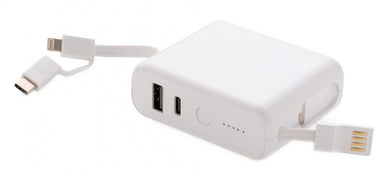 XD Collection Powerbank mit kabellosem Ladegerät 7,2 cm
