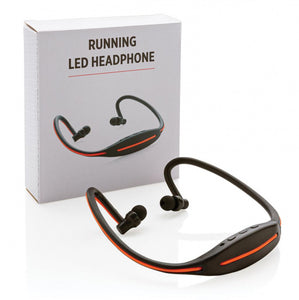 XD Collection Sport LED-Kopfhörer Bluetooth 15,4 cm 2-teilig
