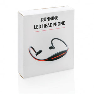 XD Collection Sport LED-Kopfhörer Bluetooth 15,4 cm 2-teilig