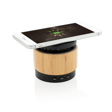 Laden Sie das Bild in den Galerie-Viewer, XD Collection Lautsprecher/Ladegerät Bluetooth 7cm Bambus/Natur