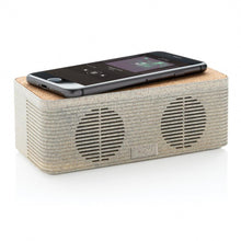 Laden Sie das Bild in den Galerie-Viewer, XD Collection Lautsprecher/Ladegerät Bluetooth 5W 16cm Weizenfaser/Kork