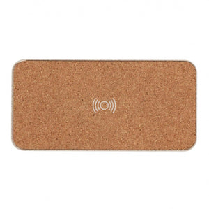 XD Collection Lautsprecher/Ladegerät Bluetooth 5W 16cm Weizenfaser/Kork