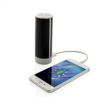 Laden Sie das Bild in den Galerie-Viewer, XD Collection Lautsprecher/Powerbank Bluetooth 12 cm ABS Schwarz/Grau