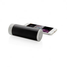 Laden Sie das Bild in den Galerie-Viewer, XD Collection Lautsprecher/Powerbank Bluetooth 12 cm ABS Schwarz/Grau