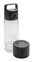 Laden Sie das Bild in den Galerie-Viewer, XD Xclusive Trinkflasche mit Powerbank 5000 mAh ABS  600 ml