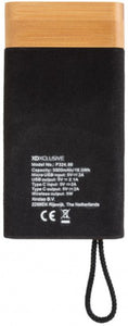 XD Xclusive Powerbank Bambus X 5000 mAh Bambus Schwarz/Natur